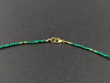 Preview: Malachit Halskette (44 cm)